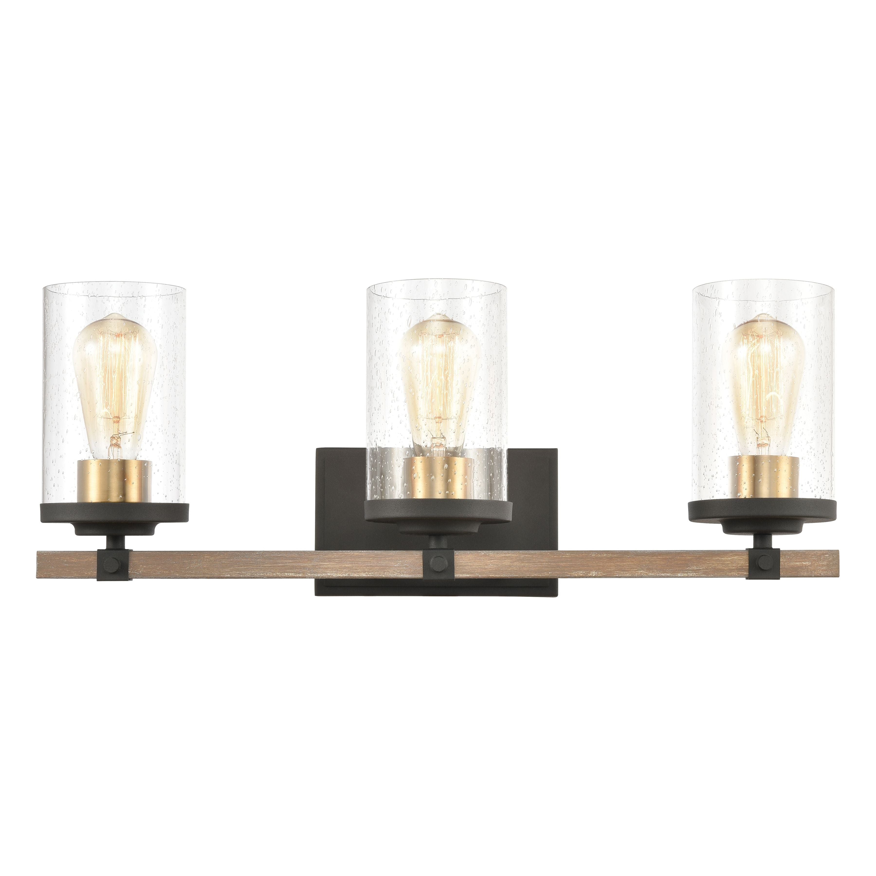 Geringer 22" Wide 3-Light Vanity Light