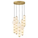 Trigo Small Abstract Chandelier