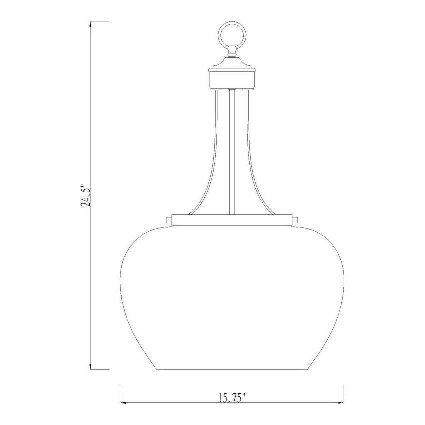 Joliet 3-Light Pendant