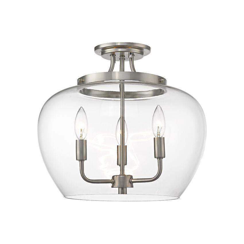 Joliet 3-Light Semi Flush Mount