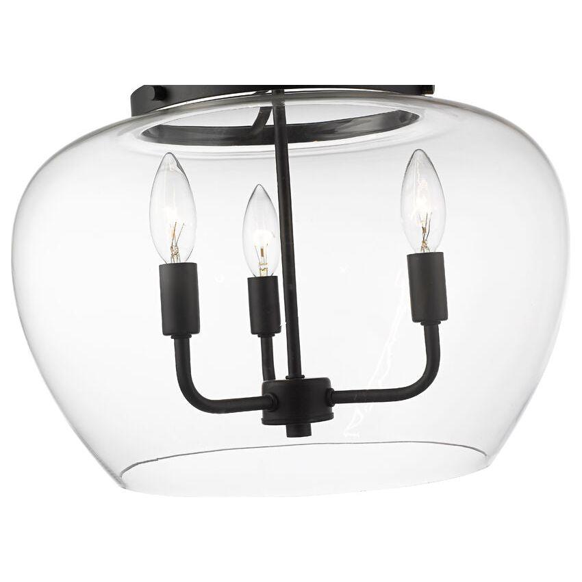 Joliet 3-Light Semi Flush Mount