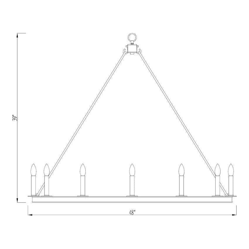 Barclay 12-Light Chandelier