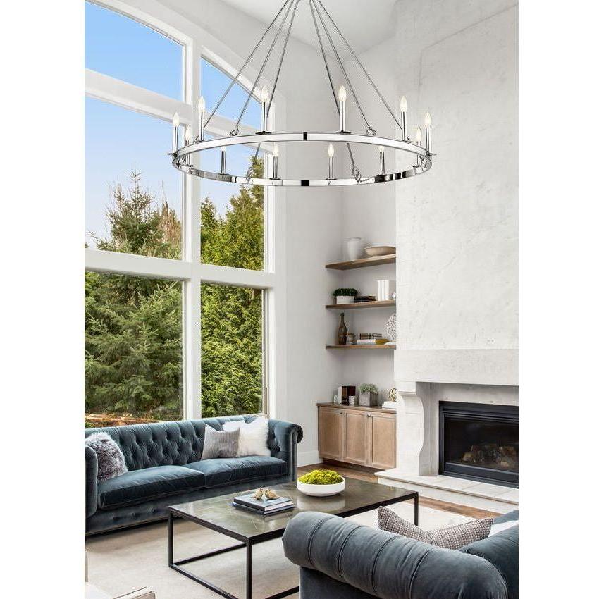 Barclay 12-Light Chandelier