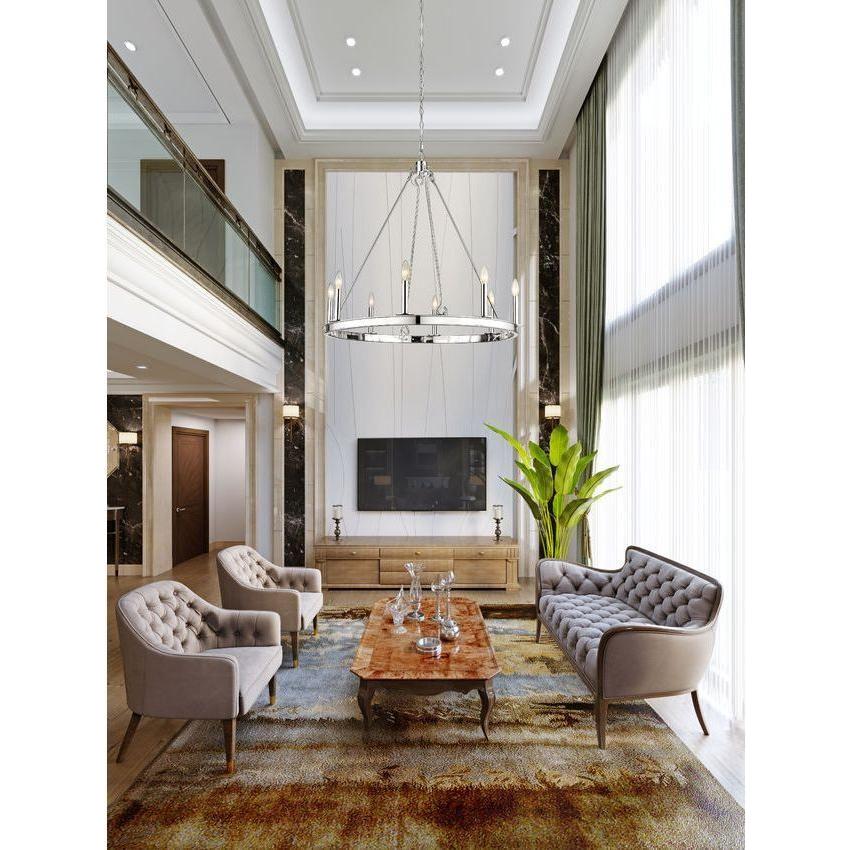 Barclay 8-Light Chandelier