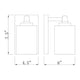 Soledad 1-Light Wall Sconce