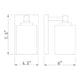 Soledad 1-Light Wall Sconce