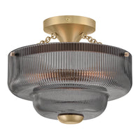 Adella Small Semi-Flush Mount