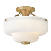Adella Small Semi-Flush Mount