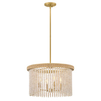 Indra Large Convertible Semi-Flush Mount