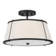 Clarke Medium Semi-Flush Mount