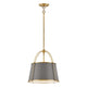 Clarke Large Drum Pendant