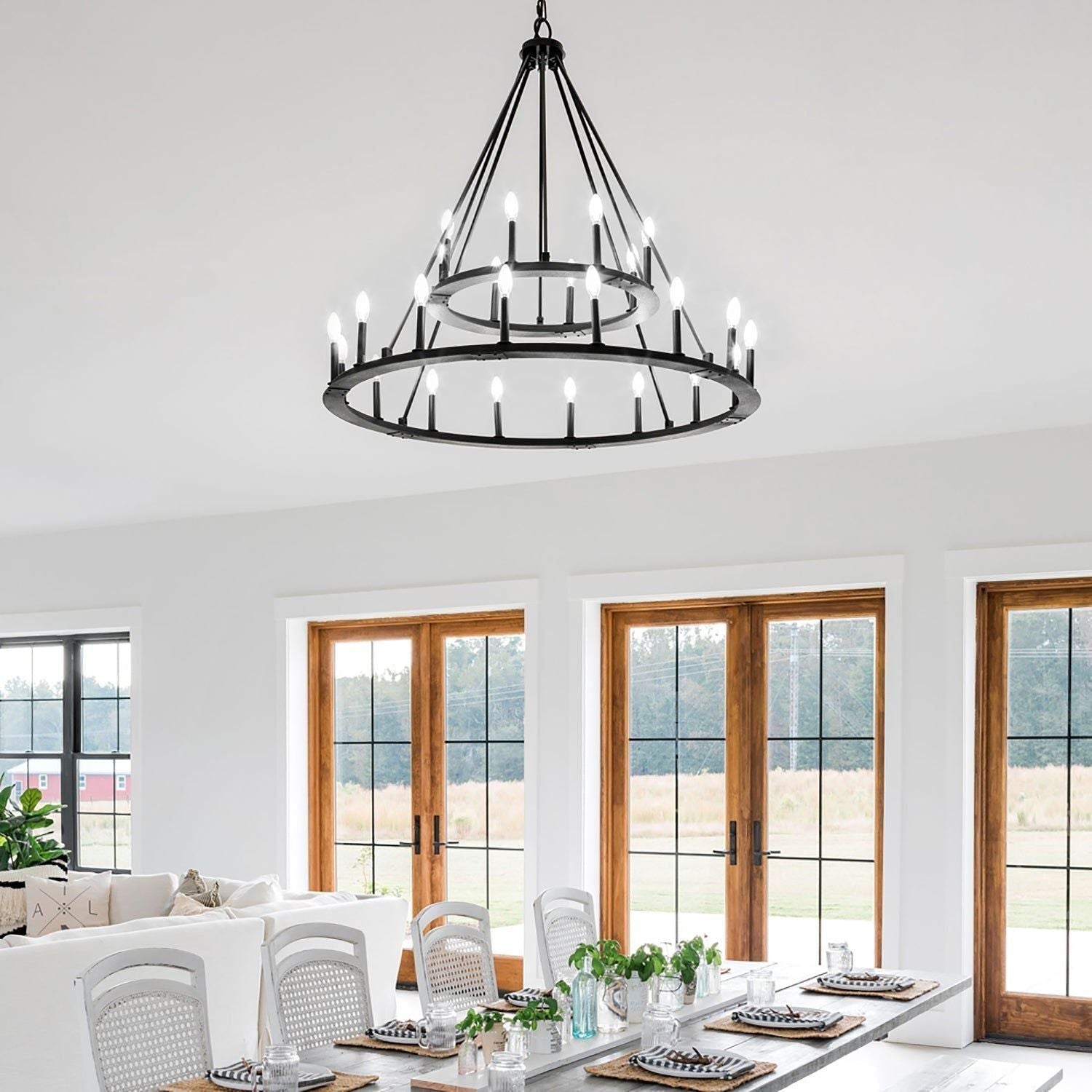 Pearson 24-Light Chandelier