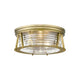 Cape Harbor 3-Light Flush Mount