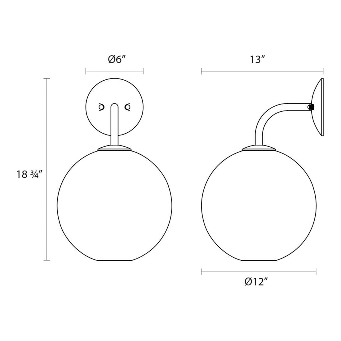 Tribeca 12" Sconce