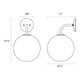 Tribeca 12" Sconce