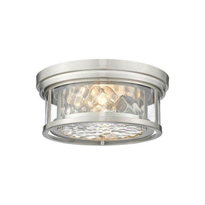 Z-Lite - Clarion 2-Light Flush Mount - Lights Canada