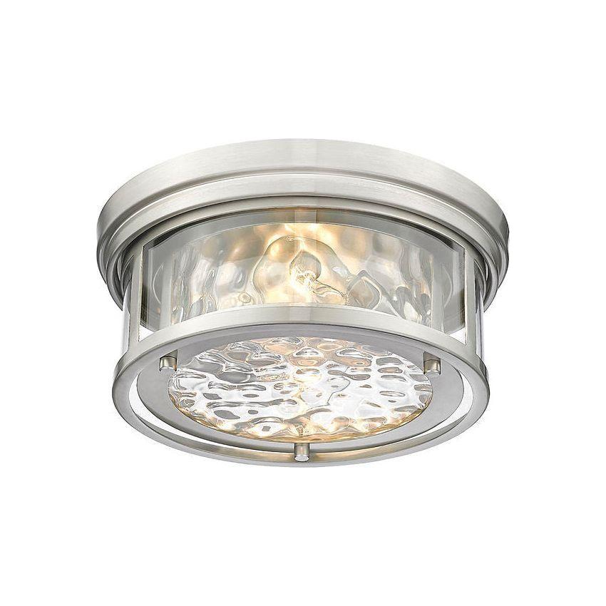 Z-Lite - Clarion 2-Light Flush Mount - Lights Canada