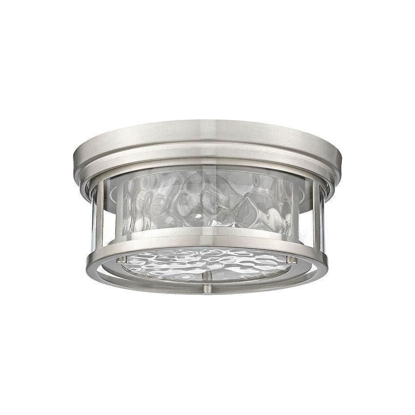 Z-Lite - Clarion 2-Light Flush Mount - Lights Canada