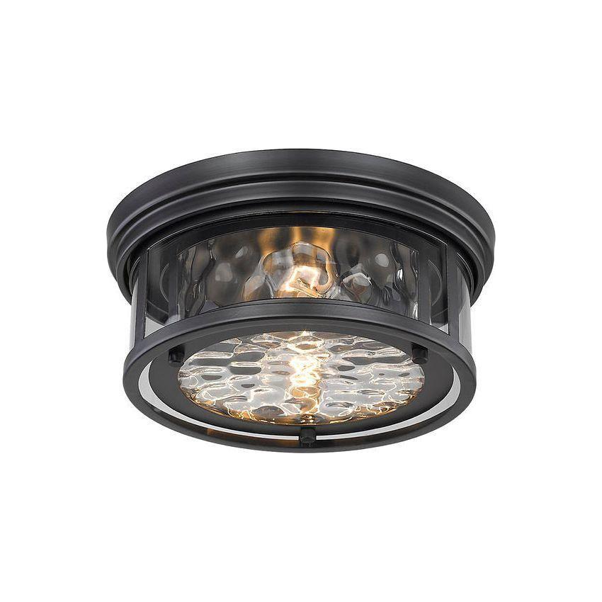 Z-Lite - Clarion 2-Light Flush Mount - Lights Canada