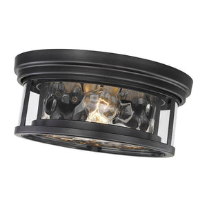 Z-Lite - Clarion 2-Light Flush Mount - Lights Canada