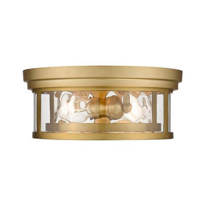 Z-Lite - Clarion 2-Light Flush Mount - Lights Canada