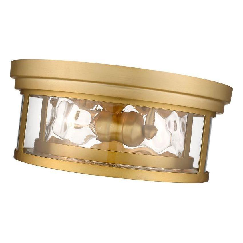 Z-Lite - Clarion 2-Light Flush Mount - Lights Canada