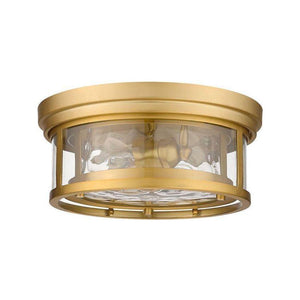 Z-Lite - Clarion 2-Light Flush Mount - Lights Canada