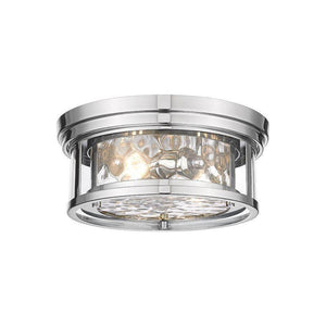 Z-Lite - Clarion 2-Light Flush Mount - Lights Canada