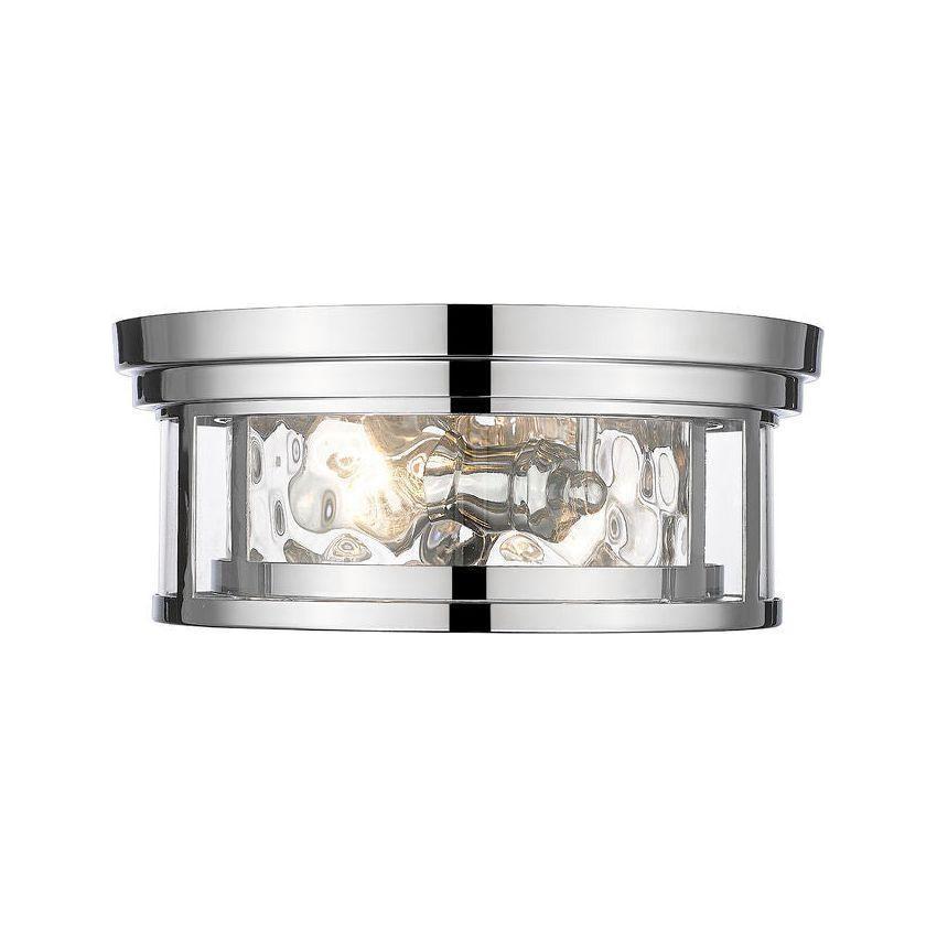 Z-Lite - Clarion 2-Light Flush Mount - Lights Canada