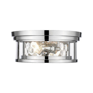 Z-Lite - Clarion 2-Light Flush Mount - Lights Canada