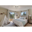 Z-Lite - Clarion 2-Light Flush Mount - Lights Canada
