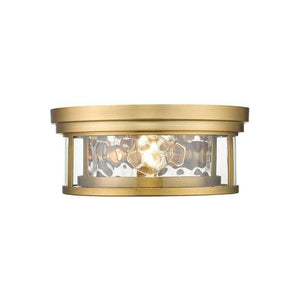 Z-Lite - Clarion 2-Light Flush Mount - Lights Canada