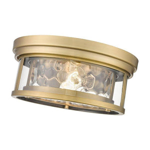 Z-Lite - Clarion 2-Light Flush Mount - Lights Canada