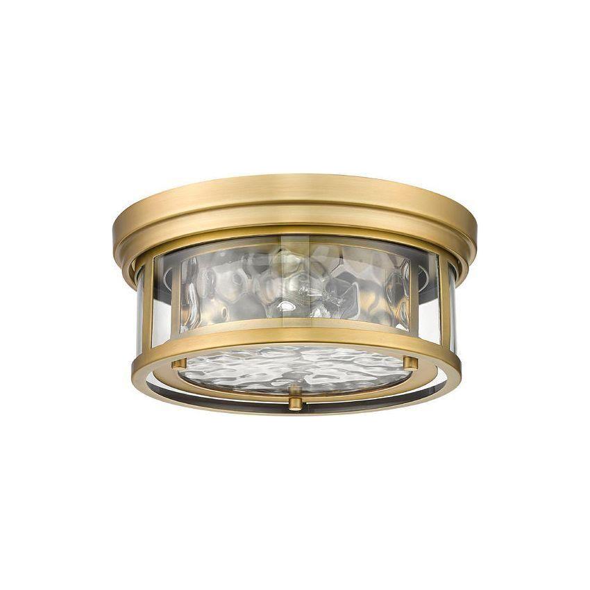 Z-Lite - Clarion 2-Light Flush Mount - Lights Canada