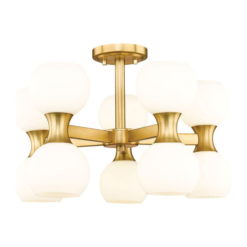 Artemis 10-Light Semi Flush