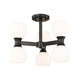 Artemis 6-Light Semi Flush