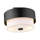 Counterpoint 2-Light Semi Flush