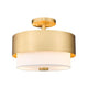 Counterpoint 2-Light Semi Flush