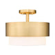Counterpoint 2-Light Semi Flush