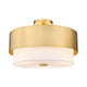 Counterpoint 3-Light Semi Flush