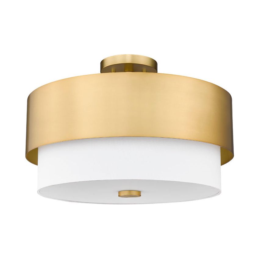 Counterpoint 3-Light Semi Flush