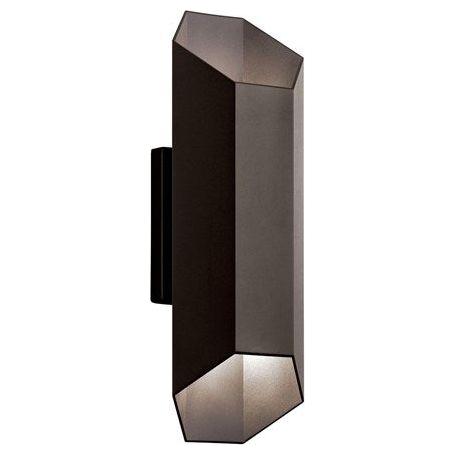 Estella 16.5" LED 2-Light Outdoor Wall Light