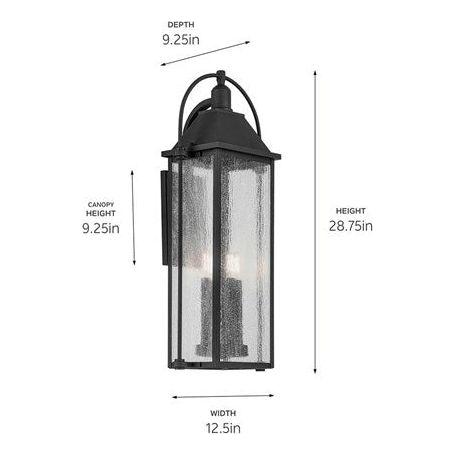 Harbor Row 28.75" 4-Light Outdoor Wall Light