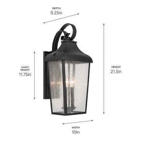 Forestdale 21.5" 2-Light Outdoor Wall Light