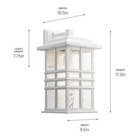 Beacon Square 17.5" 1-Light Outdoor Wall Light