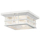 Beacon Square 12" 2-Light Outdoor Ceiling Light