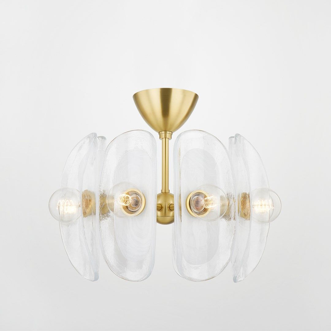 Hilo 8-Light Semi Flush