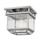 Rutherford 1-Light Semi Flush
