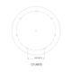 Multi Point Canopy 7-Light Ceiling Plate