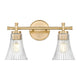 Belle 2-Light Vanity